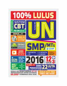 100% LULUS UN SMP/MTS 2016