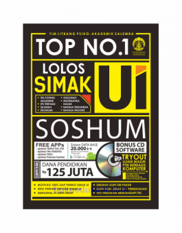 TOP NO. 1 LOLOS SIMAK UI SOSHUM