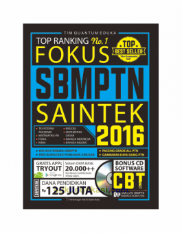 TOP RANKING NO. 1 FOKUS SBMPTN SAINTEK 2016