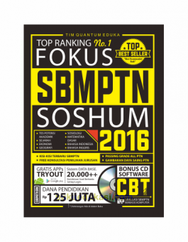TOP RANKING NO. 1 FOKUS SBMPTN SOSHUM 2016