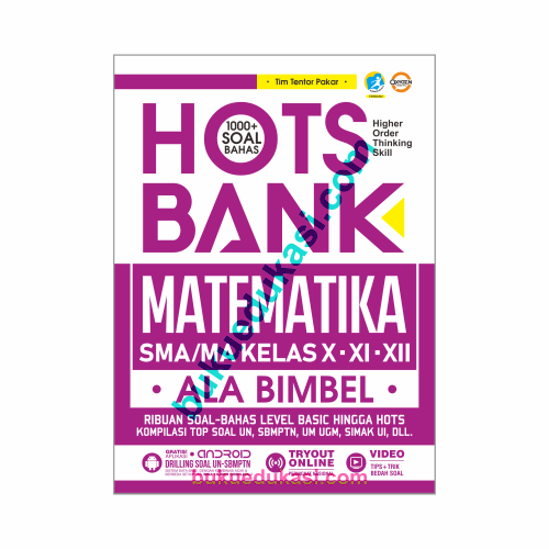 Bank Matematika Sma Ma Kelas X Xi Xii Bimbel Buku Edukasi